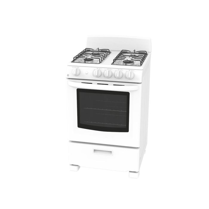 SOGELUX Cuisinière à gaz CG9501 Butanette blanche SOGELUX Cuisinière à gaz CG9501 Butanette blanche