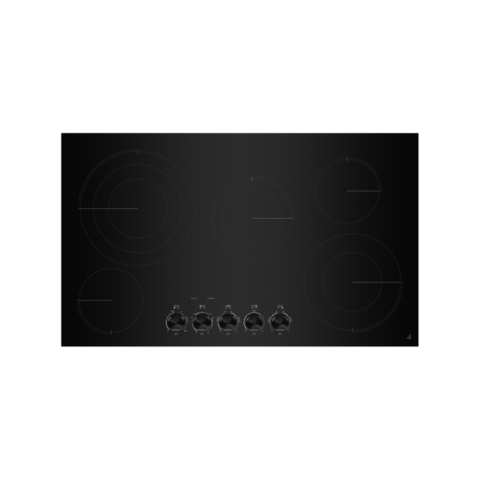 Cooktop JennAir JEC3536HB Ceramic Glass 5 elements presented by Corbeil