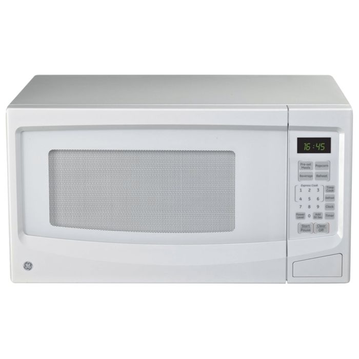 Microwave 1100 W 1.1 cu. ft. GE JES1145WTC  White Capacity 1.1 cubic feet  power 1100 watt  On counter