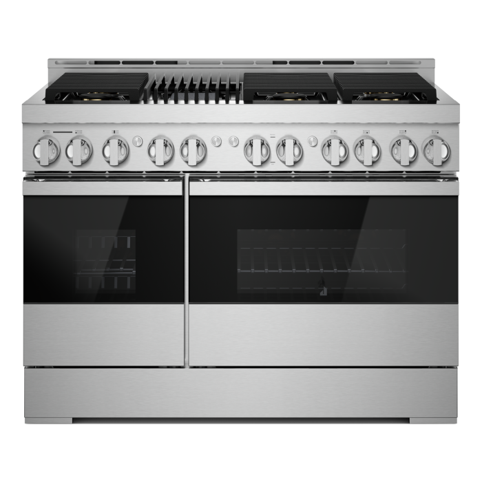 48 In. Gas Range JennAir JGRP648HM    6 Burners       Width 48 inches