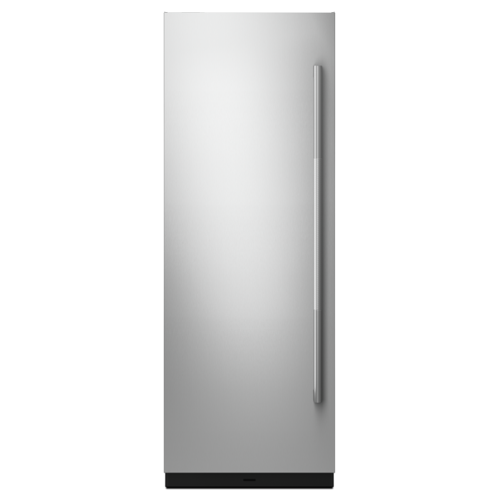 30" Built-In Column Freezer with RISE™ Panel Kit, Left Swing in Stainless showcased by Corbeil Appliances