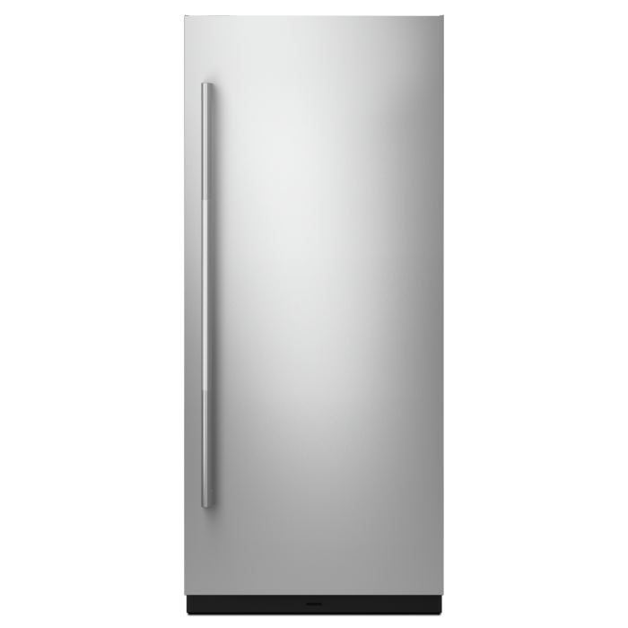 36" Built-In Column Refrigerator with RISE™ Panel Kit, Right Swing in Stainless showcased by Corbeil Appliances