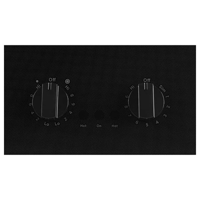Cooktop GE JP3021DPBB Ceramic Glass 2 elements presented by Corbeil