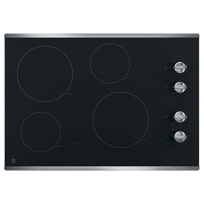 Plaque de cuisson GE JP3030SWSS Vitrocéramique  4 éléments  presenté par Corbeil