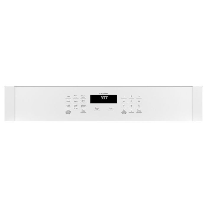 Wall oven  GE JTS3000DNWW White   Capacity  5 cubic feet  2850 Watts  Built-in Width 30 inches