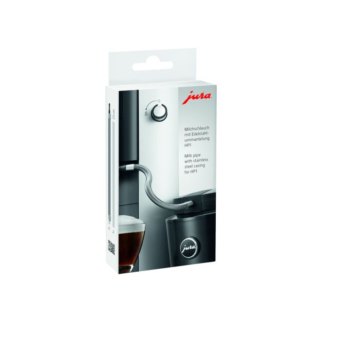 Jura Milk pipe JU24115 White 6 in. in White showcased by Corbeil Appliances