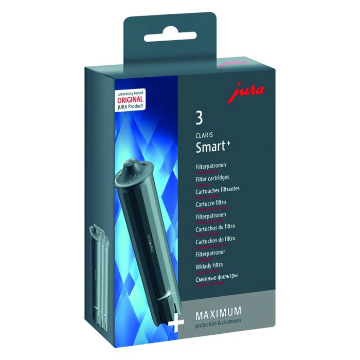 Jura Smart 3 Filter Cartridge Set JU24233OS in Grey showcased by Corbeil Appliances