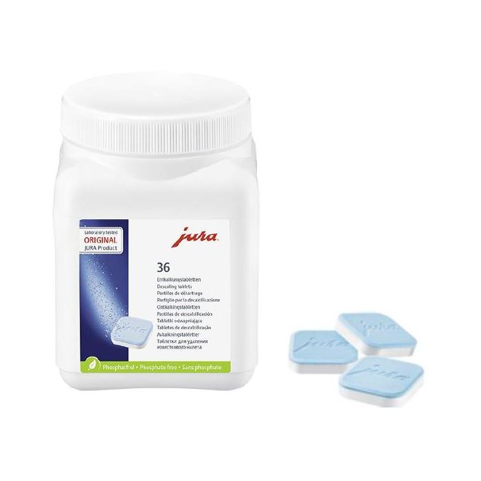 Jura Descaler JU70751 White 4 in. in White showcased by Corbeil Appliances
