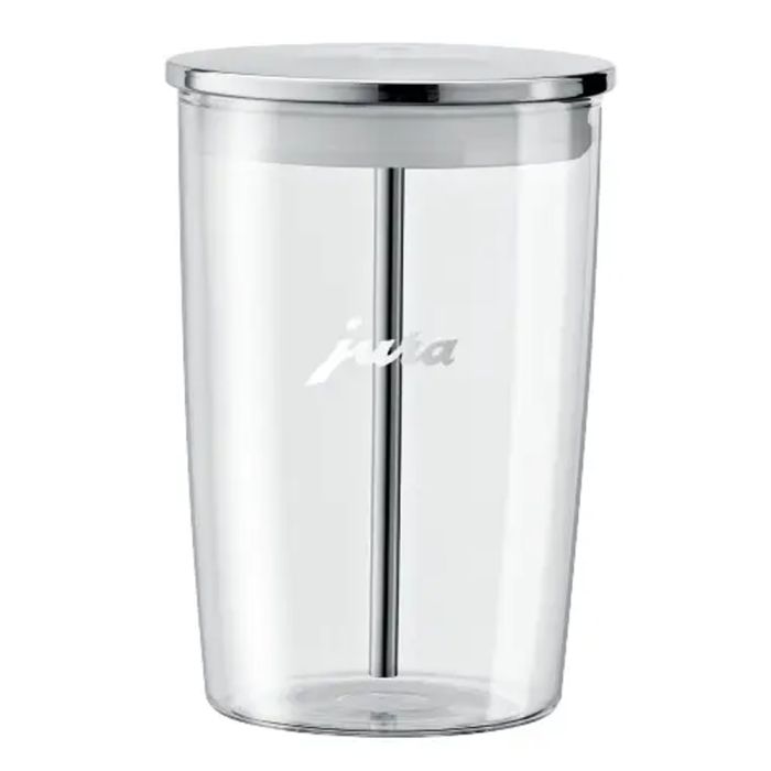 Jura Milk container JU72570 White 4 in. in White showcased by Corbeil Appliances