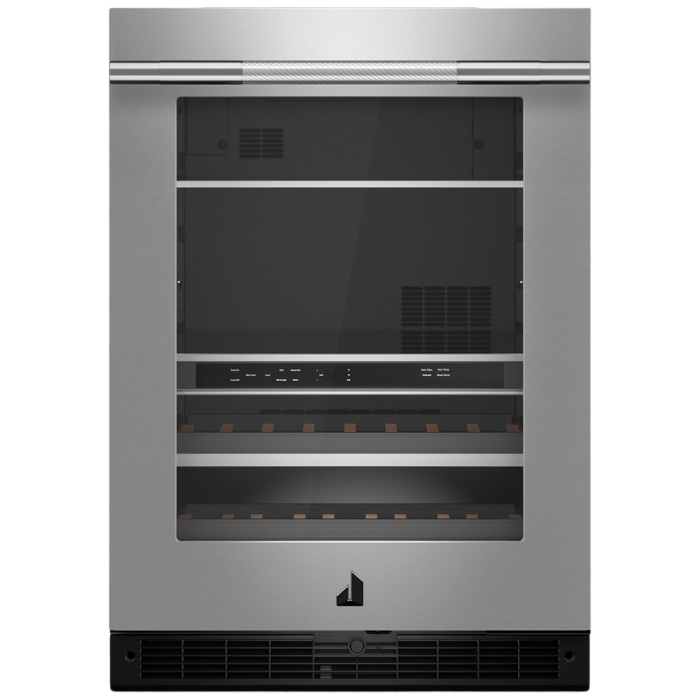 Centre de breuvage Encastrable 13 bouteilles, 24 po. Jenn-Air JUBFR242HL  Inox    13 bouteilles  largeur 24 pouces présenté par Corbeil