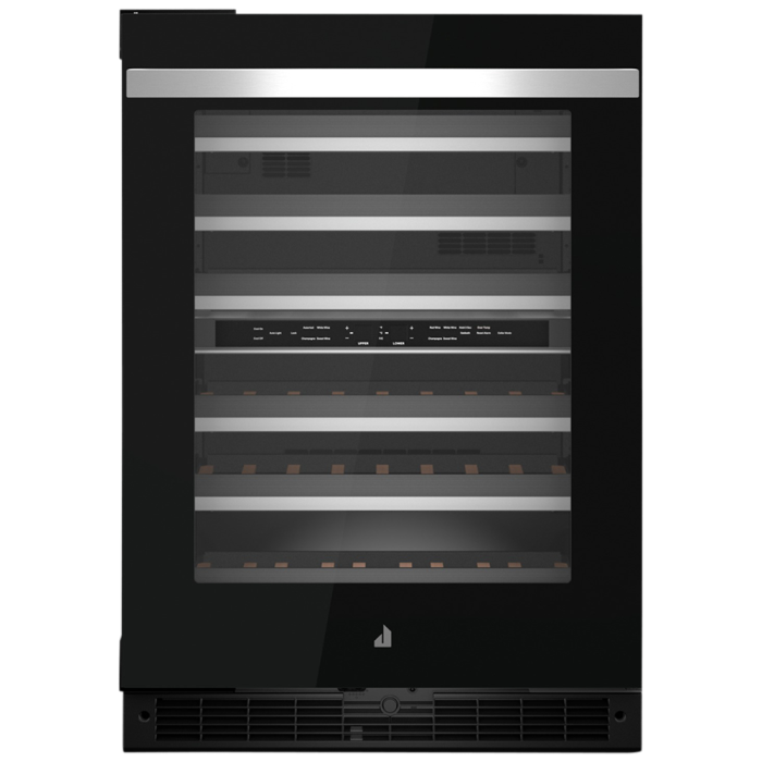 Cellier Encastrable 45 bouteilles, 24 po. Jenn-Air JUWFL242HM  Noir    45 bouteilles  largeur 24 pouces présenté par Corbeil
