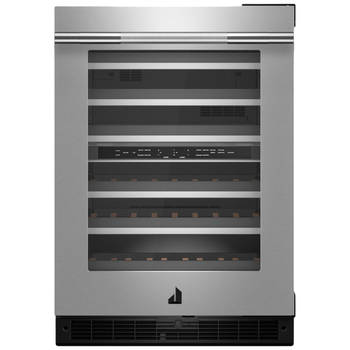 Cellier Encastrable 45 bouteilles, 24 po. Jenn-Air JUWFR242HL  Inox    45 bouteilles  largeur 24 pouces présenté par Corbeil