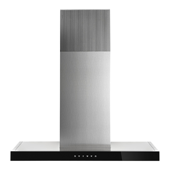 36 In. Chimney Hood  550 Cubic feet per minute JennAir JVR0436HS Stainless  Built-in  550 cubic feet per minute
