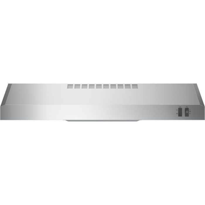 30 In. Under Cabinet Hood  200 Cubic feet per minute GE JVX3300SJSSC Stainless  Over the Range  200 cubic feet per minute