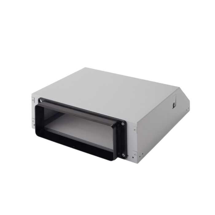 Ceiling hood connection for rectangular pipes Falmec KACL.789 in Stainless showcased by Corbeil Appliances