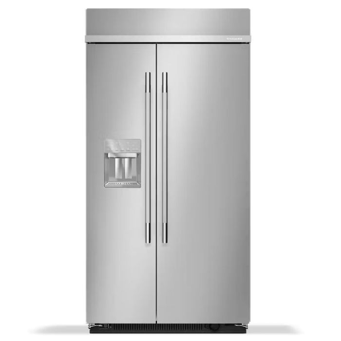 Refrigérateur KitchenAid KBSD742SPS Inox Côte à côte largeur 42 pouces Capacité 25.1 pieds cubes
