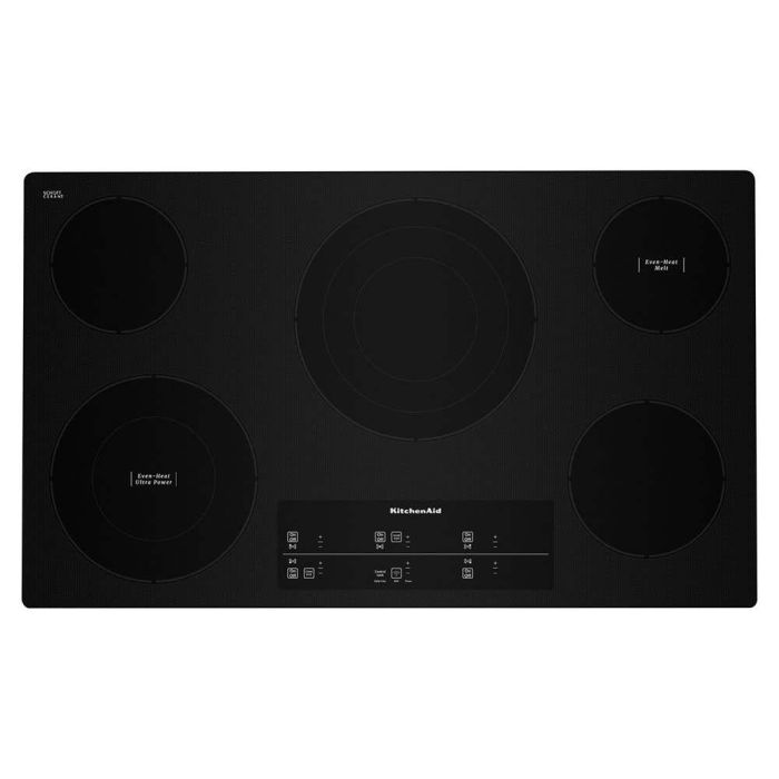 Plaque de cuisson KitchenAid KCES956KBL Vitrocéramique  5 éléments  presenté par Corbeil