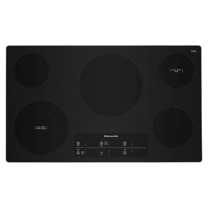 Plaque de cuisson KitchenAid KCES956KSS Vitrocéramique  5 éléments  presenté par Corbeil