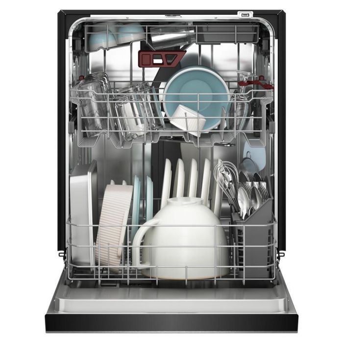 Lave-vaisselle KitchenAid KDFS324SBE 41 dB 23.93 Po. Decibels 41   5 cycles Encastrable   largeur 24 pouces