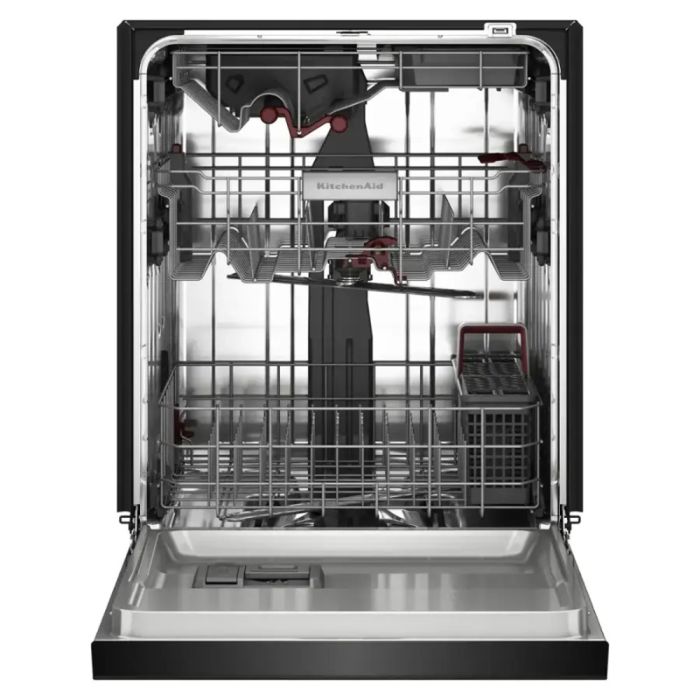 Lave-vaisselle KitchenAid KDFS424SBE 44 dB 23.93 Po. Decibels 44   5 cycles Encastrable   largeur 24 pouces