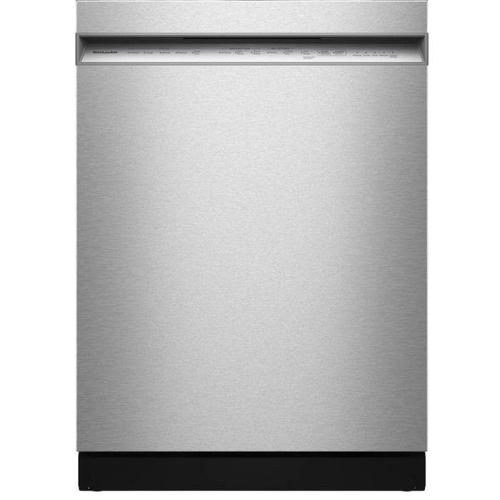 Lave-vaisselle KitchenAid KDFS424SPS 44 dB 23.93 Po. Decibels 44   5 cycles Encastrable   largeur 24 pouces