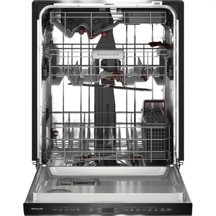 Lave-vaisselle KitchenAid KDPS624SBE 44 dB 23.87 Po. Decibels 44   5 cycles Encastrable   largeur 24 pouces