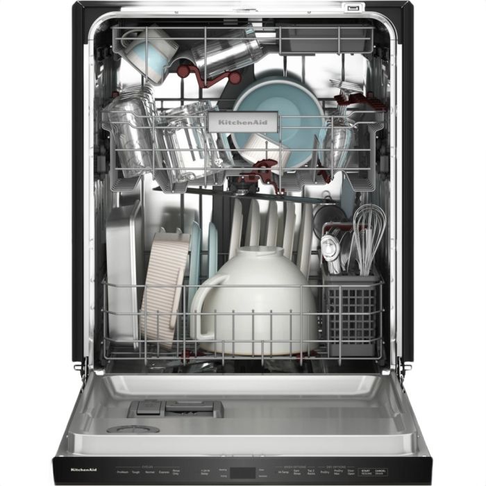 Lave-vaisselle KitchenAid KDPS624SJP 44 dB 23.87 Po. Decibels 44   5 cycles Encastrable   largeur 24 pouces