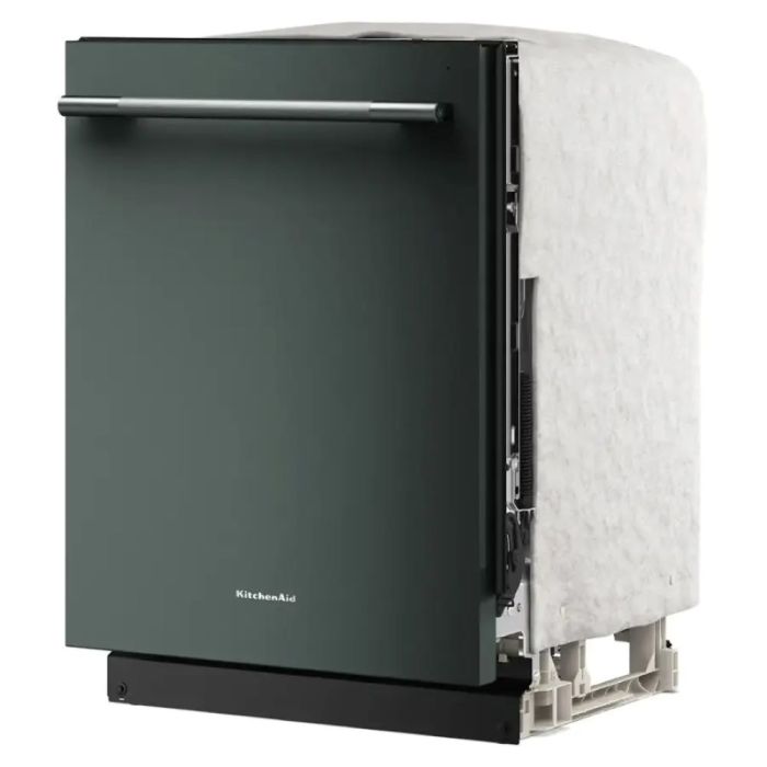 Lave-vaisselle KitchenAid KDTS324SJP 41 dB 23.93 Po. Decibels 41   5 cycles Encastrable   largeur 24 pouces