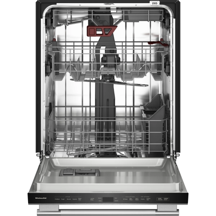 Lave-vaisselle KitchenAid KDTS324SPS 41 dB 23.94 Po. Decibels 41   5 cycles Encastrable   largeur 24 pouces
