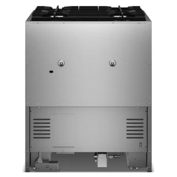 Cuisinière 30 Po. Gaz KitchenAid KFDS930SBE  Noir 4 bruleurs     Capacité 4.1 pieds cubes 3000 Watts  largeur 30 pouces