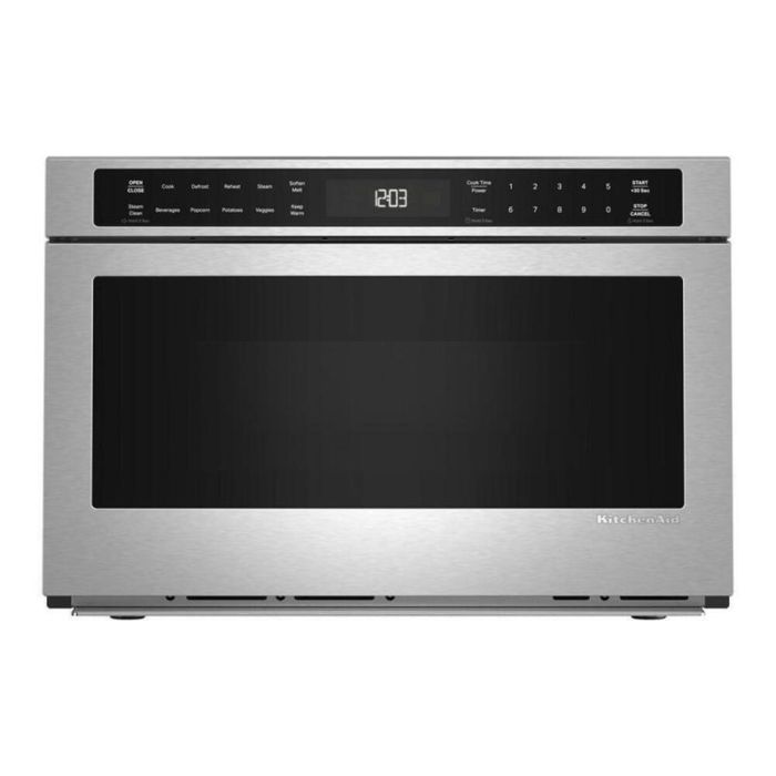 Micro-onde 950 W 1.3 pi. cu. KitchenAid KMBD524TPS  Inox Capacité 1.3 pied cubic  puissance 950 watt  Autoportant