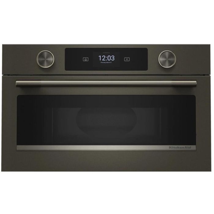Micro-onde à hotte intégrée 900 W 1200 pi. cu. KitchenAid KMBS730SBE  Noir Capacité 1200 pied cubic  puissance 900 watt  Encastrable