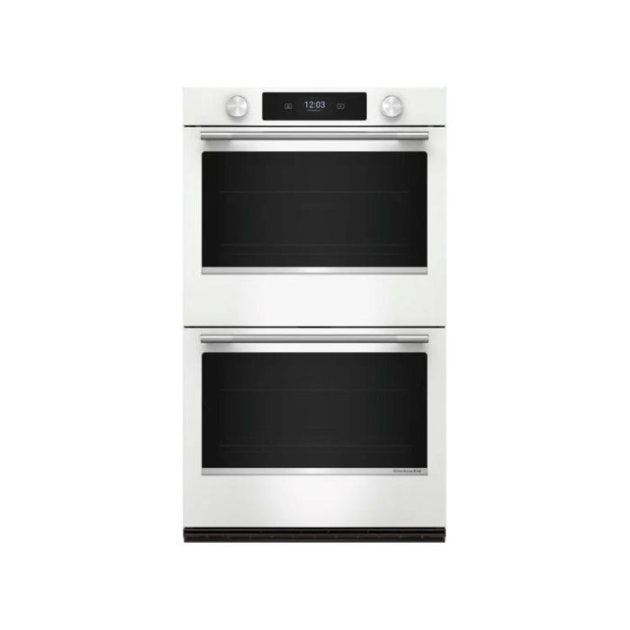 Four mural  KitchenAid KOED730SWH Blanc   Capacité  5 pieds cubes  2,800 Watts  Encastrable largeur 30 pouces