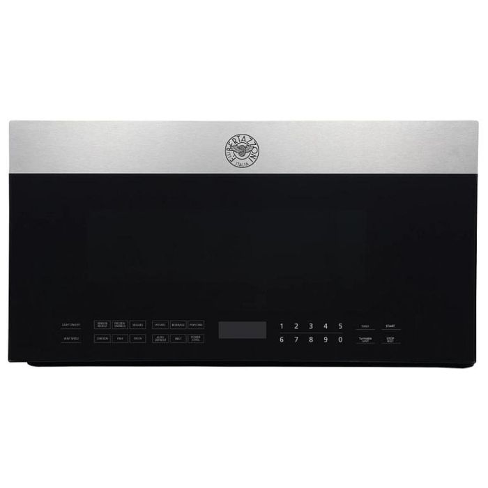 Over the range microwave 1550 W 1.9 cu. ft. Bertazzoni KOTR30XV  Stainless Capacity 1.9 cubic feet  power 1550 watt  Over the Range