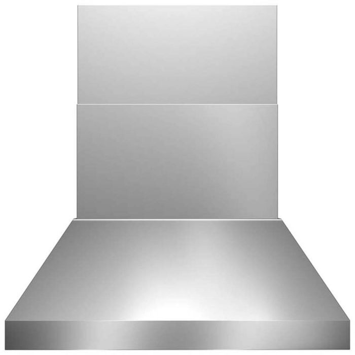 Hotte Cheminée 48 Po. 1200 Pieds cubes par minute Bertazzoni KPH482XT Inox Installation Montage mural  1200 pieds cubes par minute