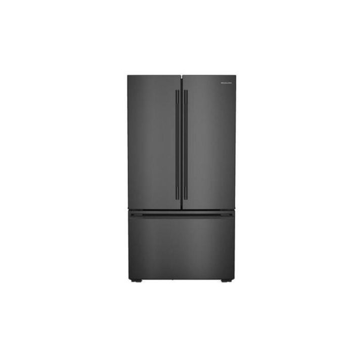 Refrigerator KitchenAid KRFC236SBE Black  Capacity 24.3 cubic feet French Door   width 36 inches