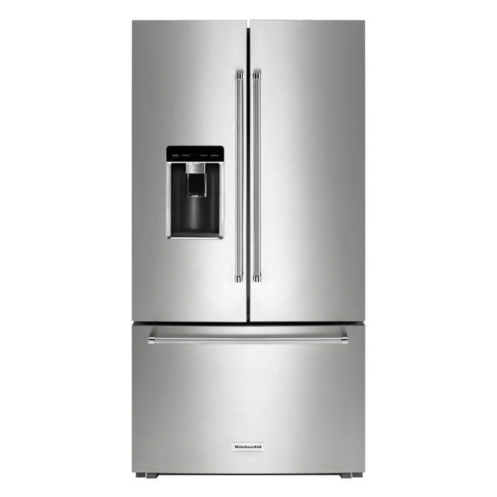 Refrigerator KitchenAid KRFC704FPS Stainless  Capacity 23.8 cubic feet French Door   width 36 inches