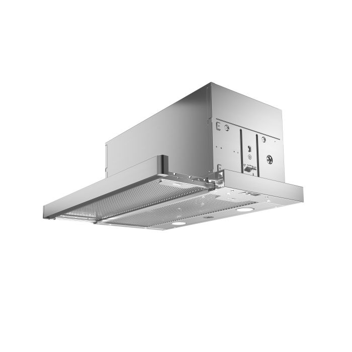 24 In. Under Cabinet Hood  300 Cubic feet per minute Bertazzoni KTV24XV Stainless  Over the Range  300 cubic feet per minute