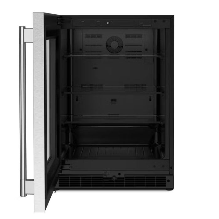 Refrigerator KitchenAid KURL324SSB Black Stainless   Capacity 5.2 cubic feet Freezerless