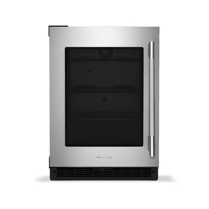 Refrigerator KitchenAid KURL324SSB Black Stainless   Capacity 5.2 cubic feet Freezerless