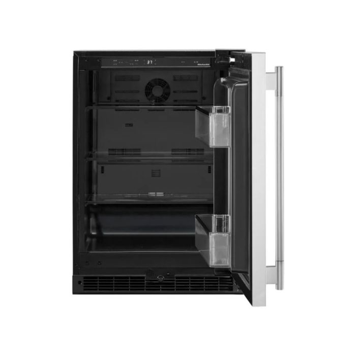 Refrigérateur KitchenAid KURR124SSB Inox Compact largeur 24 pouces Capacité 5 pieds cubes