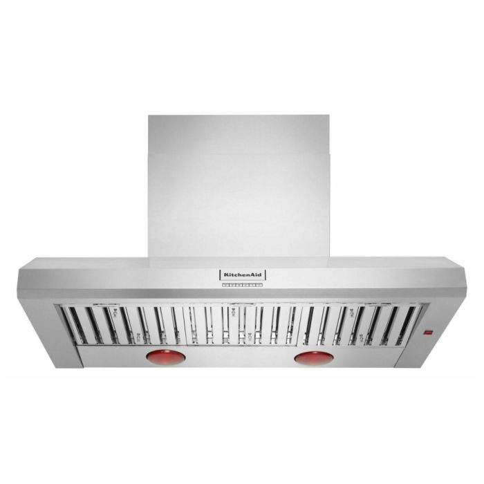 48 In. Professional Hood  1170 Cubic feet per minute KitchenAid KVWC958KSS Stainless  Wall-mount  1170 cubic feet per minute