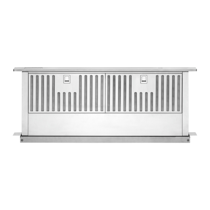 33 In. Retractable Hood  600 Cubic feet per minute KitchenAid KXD4636YSS Stainless  Built-in  600 cubic feet per minute