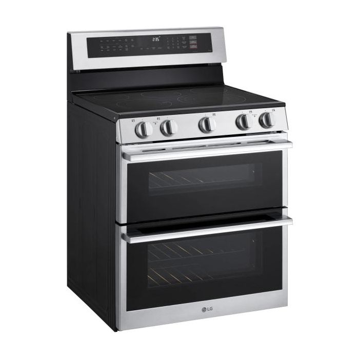 Cuisinière 30 Po. Induction LG LDEL7324YE  Inox 5 bruleurs     Capacité 3 pieds cubes   largeur 30 pouces