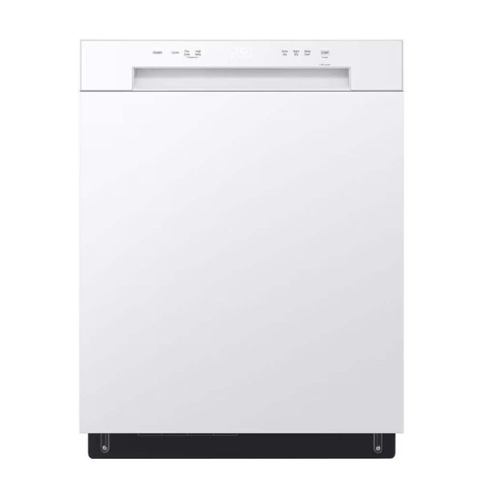 23.75 In. 52 dB Dishwasher LG LDFC2423W width 24 inches  52 Decibels  5 cycles  Built-in