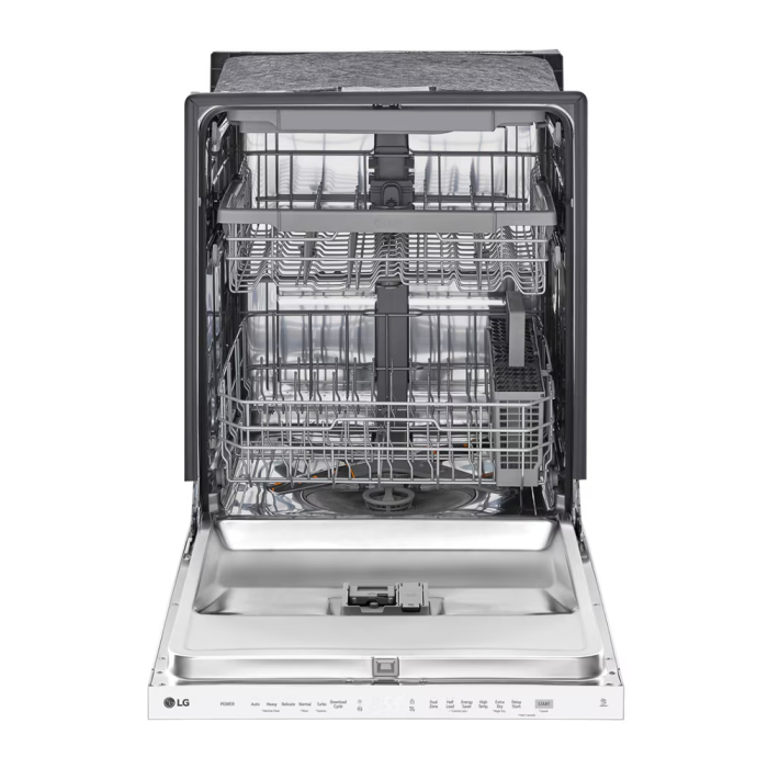Lave-vaisselle LG LDPN4542W 48 dB 23.75 Po. Decibels 48   9 cycles Encastrable   largeur 24 pouces