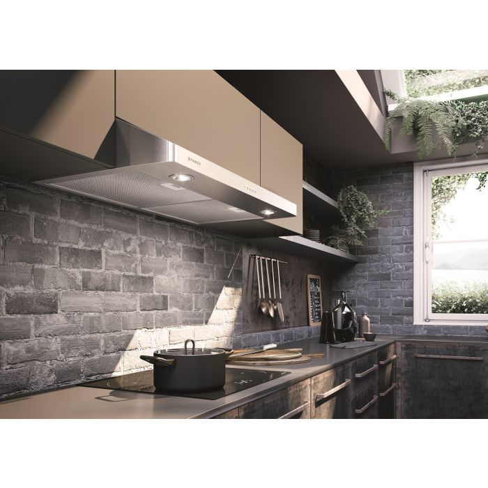 Hotte Sous armoires 30 Po. 300 Pieds cubes par minute Faber LEVG30SS300 Inox Installation Hotte sous cabinet  300 pieds cubes par minute