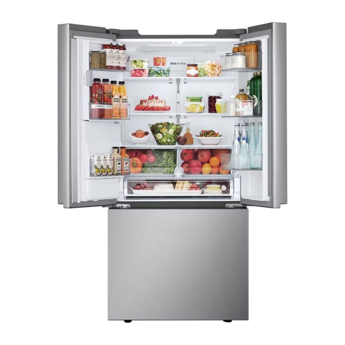 Refrigerator LG LF25S6330S Stainless  Capacity 24.5 cubic feet French Door   width 33 inches