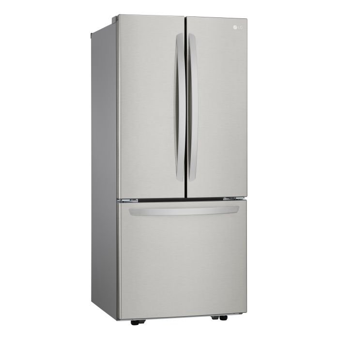 Refrigérateur LG LRFNS2200S Inox Portes françaises largeur 30 pouces Capacité 21.8 pieds cubes