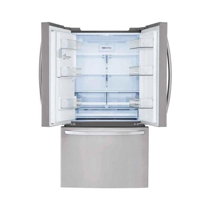 Refrigérateur LG LRFS28XBS Inox Portes françaises largeur 36 pouces Capacité 27.7 pieds cubes